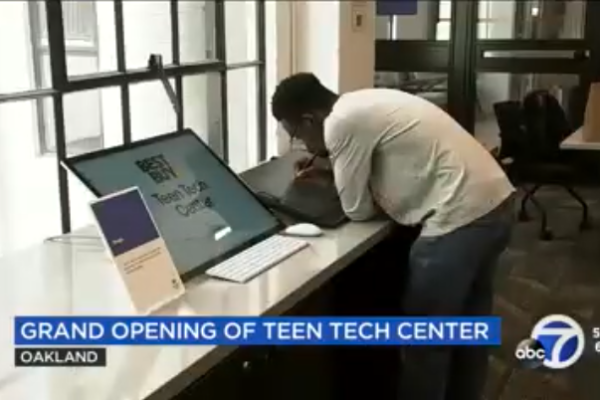 Opened the doors to our brand new teen tech center in our Oakland Headquarters