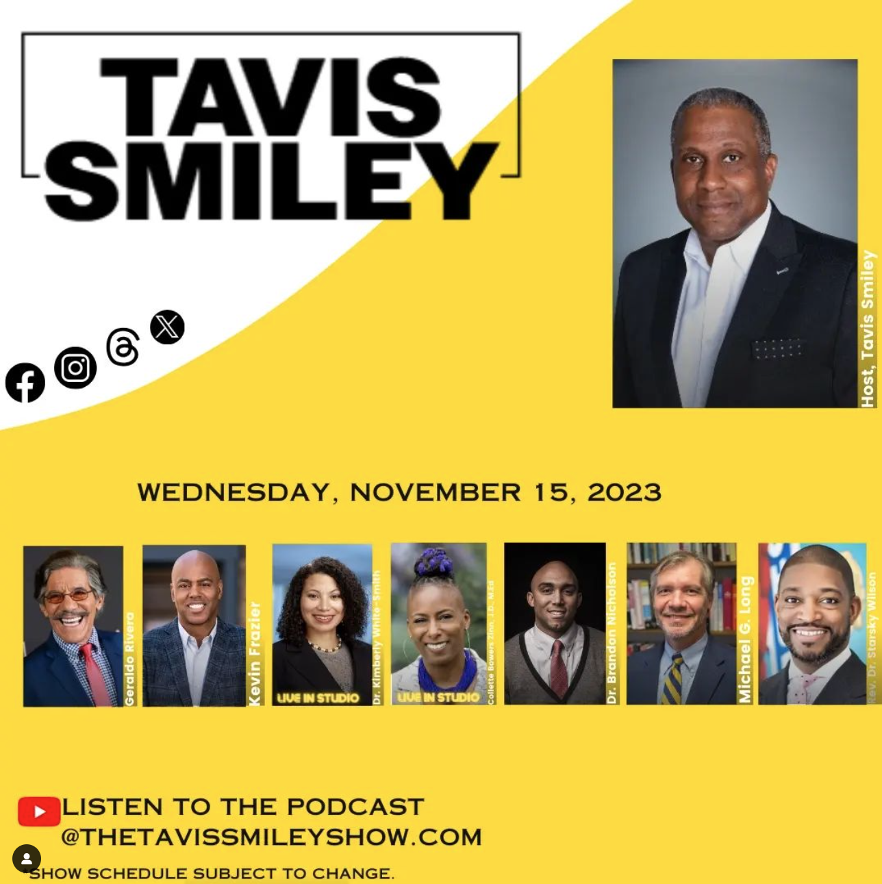 The Tavis Smiley Show - Widening the Path for Black Students to Succeed ...